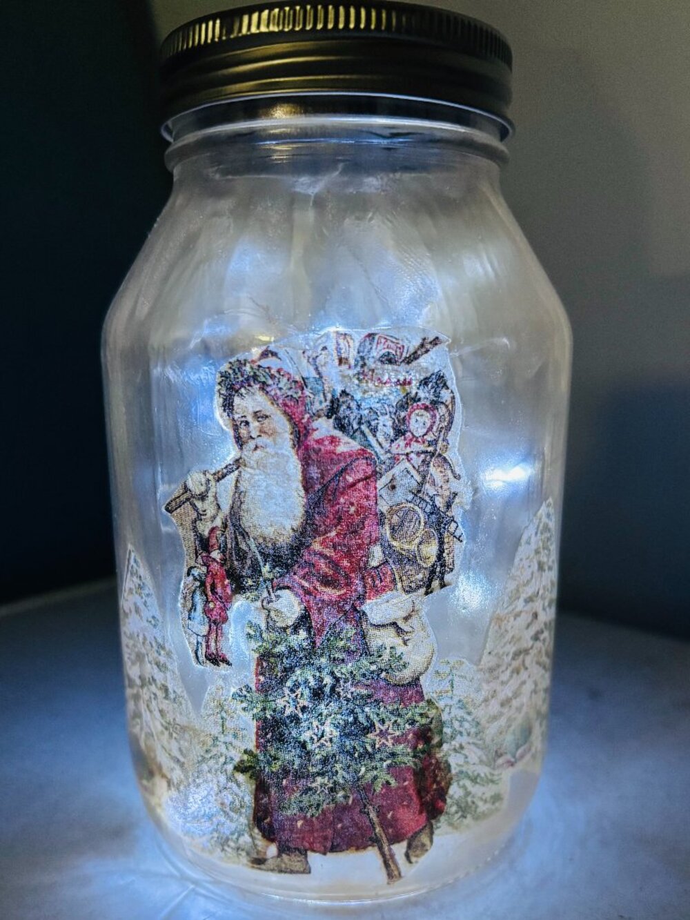 Christmas Solar Garden Lantern